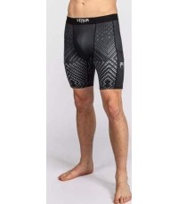 Spodenki Venum Midnight Fury Vale Tudo - czarne/szare/srebrne
