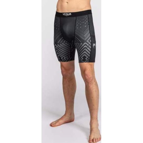 Spodenki Venum Midnight Fury Vale Tudo - czarne/szare/srebrne
