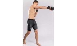 Spodenki Venum Midnight Fury Vale Tudo - czarne/szare/srebrne