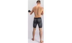 Spodenki Venum Midnight Fury Vale Tudo - czarne/szare/srebrne