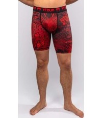 Spodenki Venum Wolf Atak Vale Tudo – czarno-czerwone