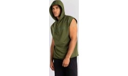 Bluza bez rękawów z kapturem Venum Muay Thai VT, wojskowa zieleń