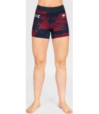 Damskie szorty UFC Zenith by Venum Burgundy Authentic Fight Week Performance Vale Tudo