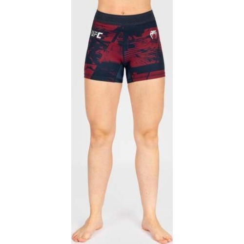 Damskie szorty UFC Zenith by Venum Burgundy Authentic Fight Week Performance Vale Tudo