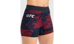 Damskie szorty UFC Zenith by Venum Burgundy Authentic Fight Week Performance Vale Tudo