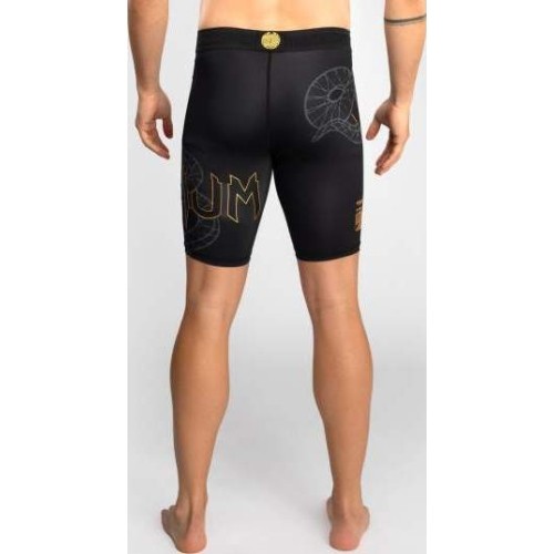 Spodenki Venum Serpenti Vale Tudo, czarno-srebrno-złote