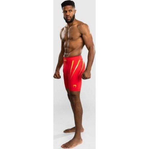 Męskie szorty Venum x WOW FC Vale Tudo, Fury Red/Gold