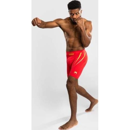 Męskie szorty Venum x WOW FC Vale Tudo, Fury Red/Gold