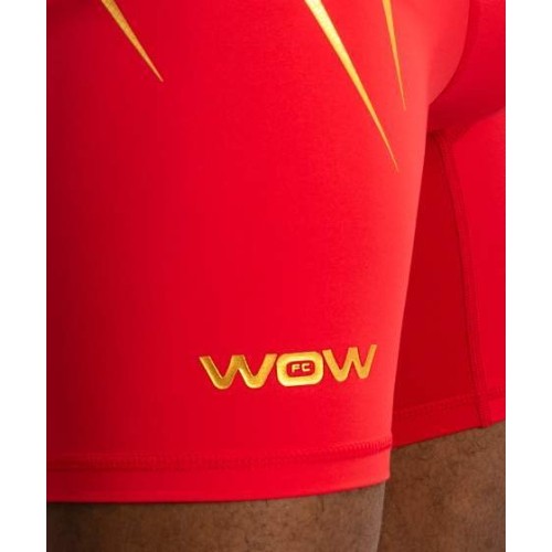 Męskie szorty Venum x WOW FC Vale Tudo, Fury Red/Gold
