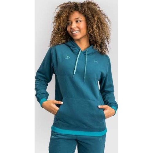 Bluza z kapturem Venum x Demi – lazurowy błękit