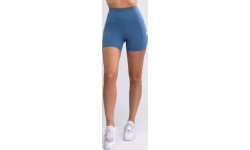 Damskie krótkie legginsy Venum Essential - Storm Blue