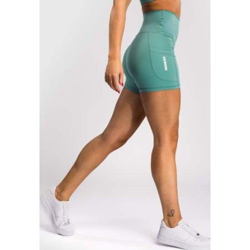 Damskie szorty rowerowe Venum Essential – morska zieleń