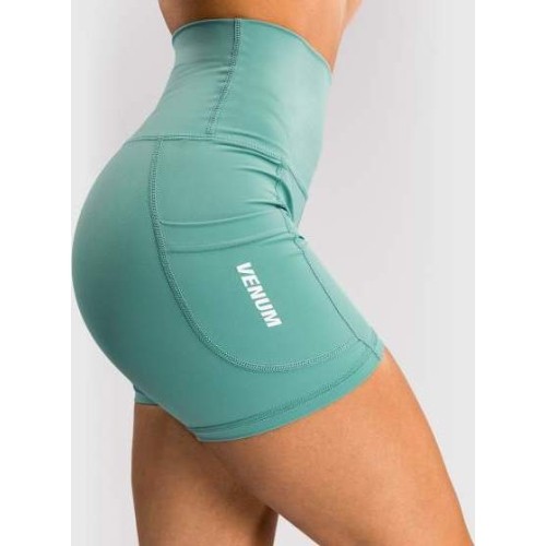 Damskie szorty rowerowe Venum Essential – morska zieleń