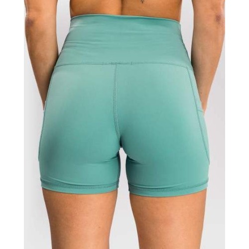 Damskie szorty rowerowe Venum Essential – morska zieleń