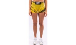 Damskie spodenki Vale Tudo UFC Venum Authentic Fight Night – Short Fit – żółte
