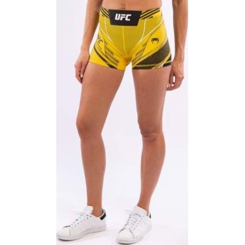 Damskie spodenki Vale Tudo UFC Venum Authentic Fight Night – Short Fit – żółte