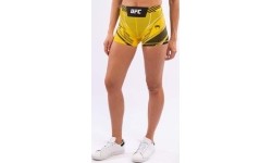 Damskie spodenki Vale Tudo UFC Venum Authentic Fight Night – Short Fit – żółte