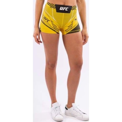 Damskie spodenki Vale Tudo UFC Venum Authentic Fight Night – Short Fit – żółte