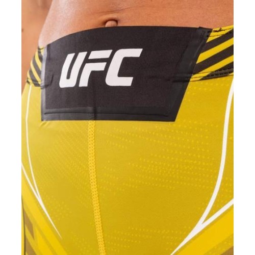 Damskie spodenki Vale Tudo UFC Venum Authentic Fight Night – Short Fit – żółte