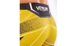 Damskie spodenki Vale Tudo UFC Venum Authentic Fight Night – Short Fit – żółte