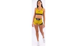 Damskie spodenki Vale Tudo UFC Venum Authentic Fight Night – Short Fit – żółte