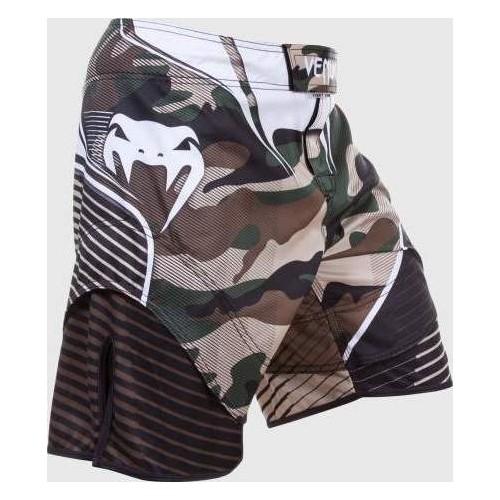 Spodenki MMA Venum Camo Hero, zielono-brązowe