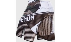Spodenki MMA Venum Camo Hero, zielono-brązowe