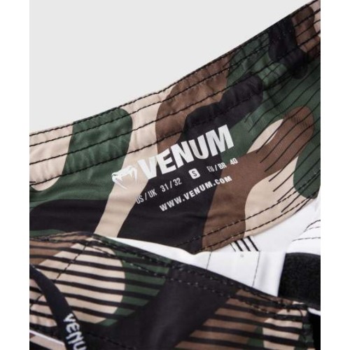 Spodenki MMA Venum Camo Hero, zielono-brązowe