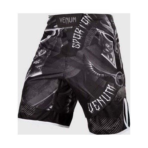 Spodenki do walki Venum Gladiator 3.0, czarno-białe