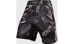 Spodenki do walki Venum Gladiator 3.0, czarno-białe