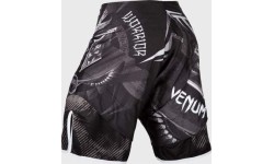 Spodenki do walki Venum Gladiator 3.0, czarno-białe
