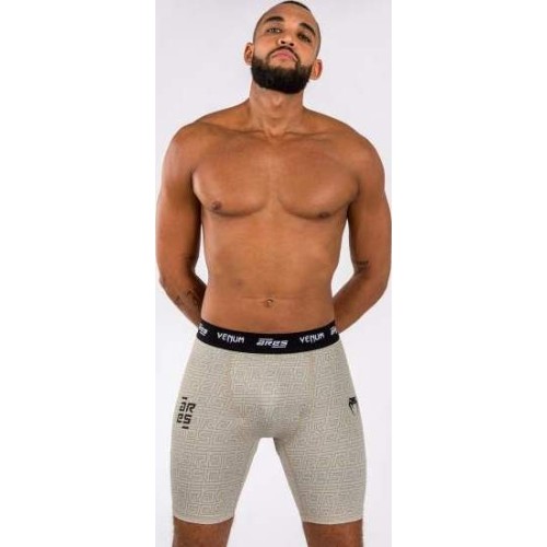 Spodenki Venum x Ares 2.0 Vale Tudo - piaskowe