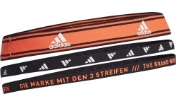 Opaska na głowę Adidas 3PP pomarańczowo-czarna GS2120