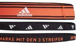 Opaska na głowę Adidas 3PP pomarańczowo-czarna GS2120