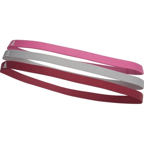 Opaska do włosów Adidas 2Pp Hairband Pink Red Grey GM4990