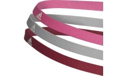 Opaska do włosów Adidas 2Pp Hairband Pink Red Grey GM4990