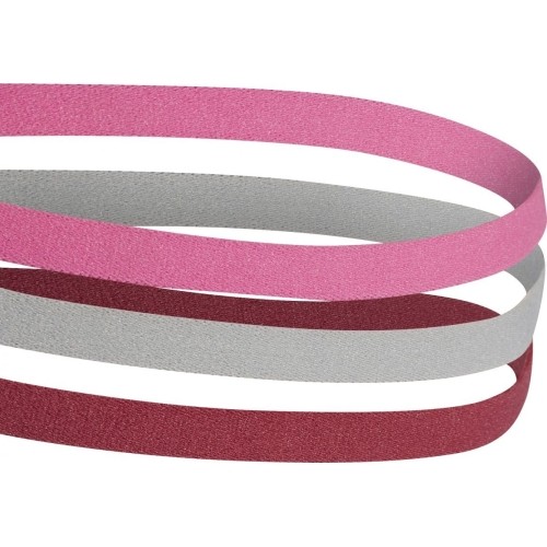 Opaska do włosów Adidas 2Pp Hairband Pink Red Grey GM4990
