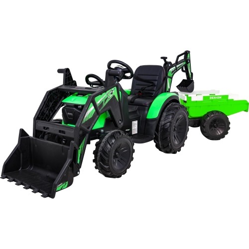 Traktor Buggy z przyczepą 720-T, zielony