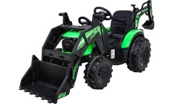 Traktor Buggy z przyczepą 720-T, zielony