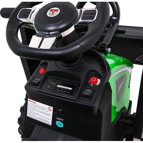 Traktor Buggy z przyczepą 720-T, zielony