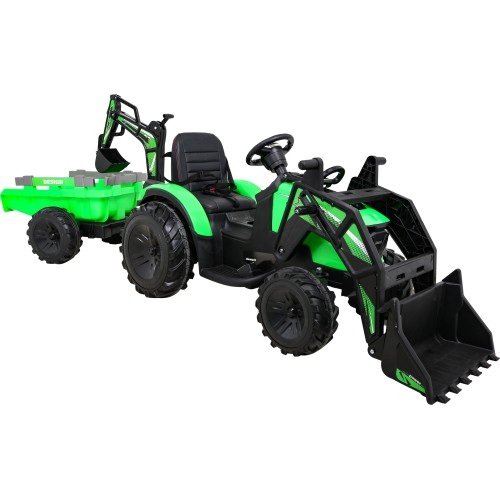 Traktor Buggy z przyczepą 720-T, zielony