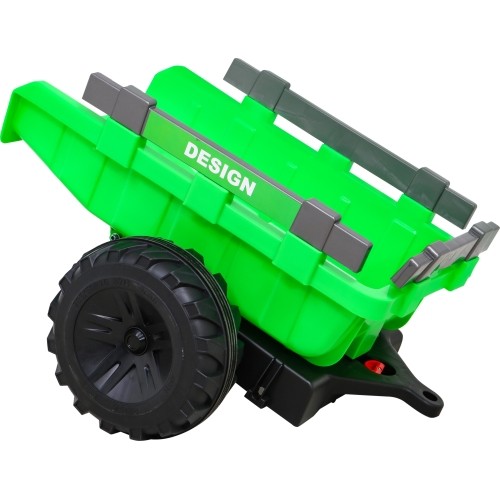 Traktor Buggy z przyczepą 720-T, zielony