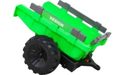 Traktor Buggy z przyczepą 720-T, zielony