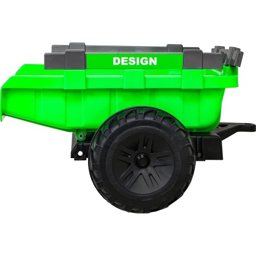 Traktor Buggy z przyczepą 720-T, zielony