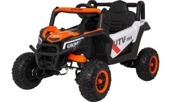 Pojazd elektryczny dla dzieci buggy Madman UTV-MX, biały