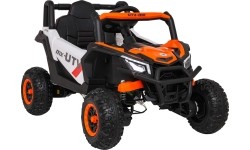 Pojazd elektryczny dla dzieci buggy Madman UTV-MX, biały