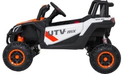 Pojazd elektryczny dla dzieci buggy Madman UTV-MX, biały