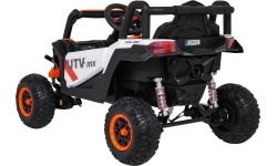 Pojazd elektryczny dla dzieci buggy Madman UTV-MX, biały