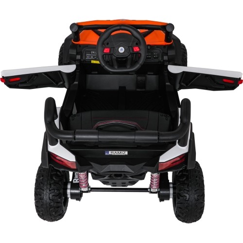 Pojazd elektryczny dla dzieci buggy Madman UTV-MX, biały
