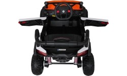 Pojazd elektryczny dla dzieci buggy Madman UTV-MX, biały